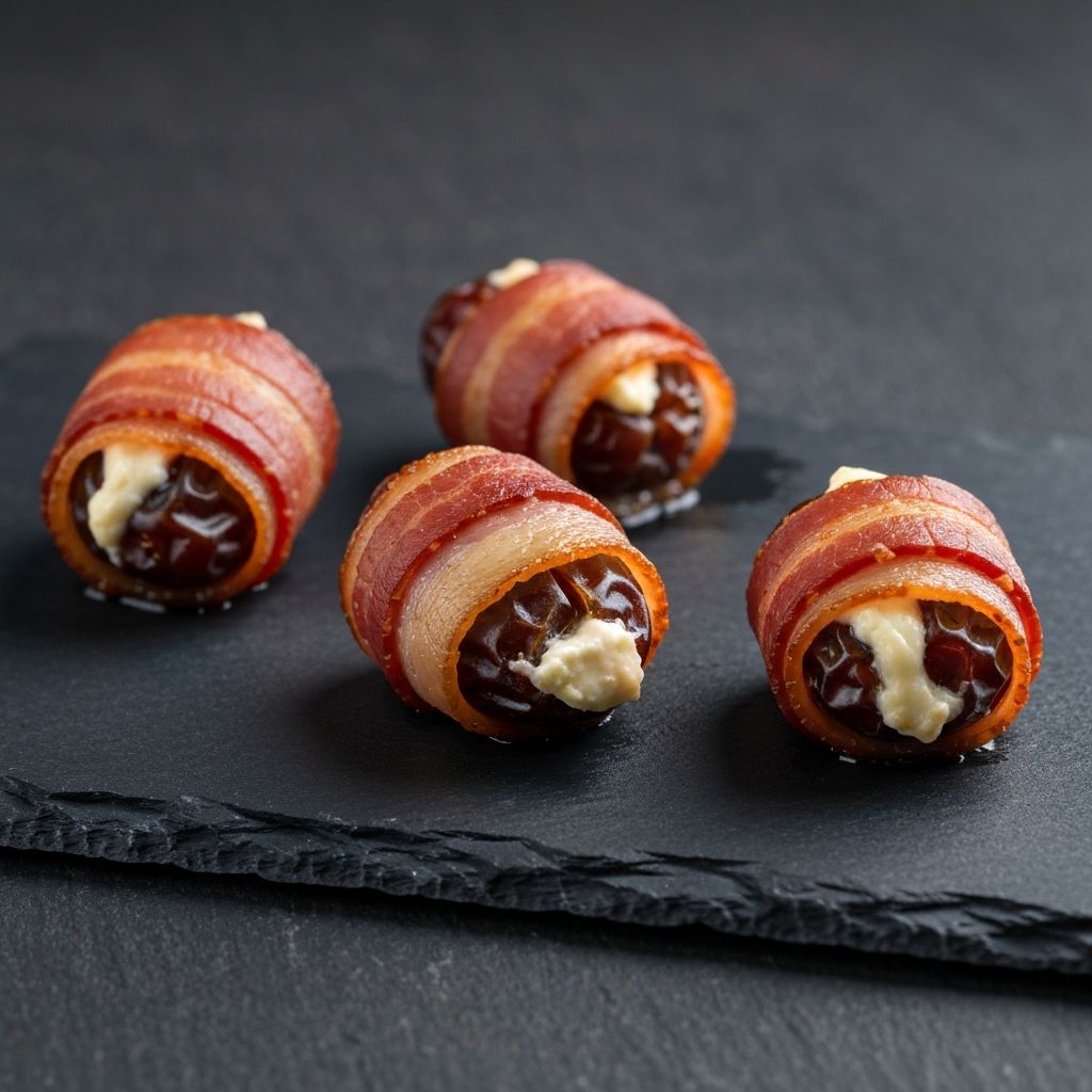 Bacon Wrapped Dates